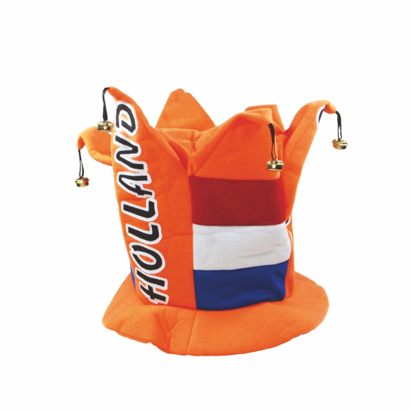 Holland jester hat for football fans