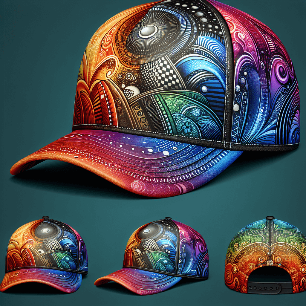custom baseball cap with full printing