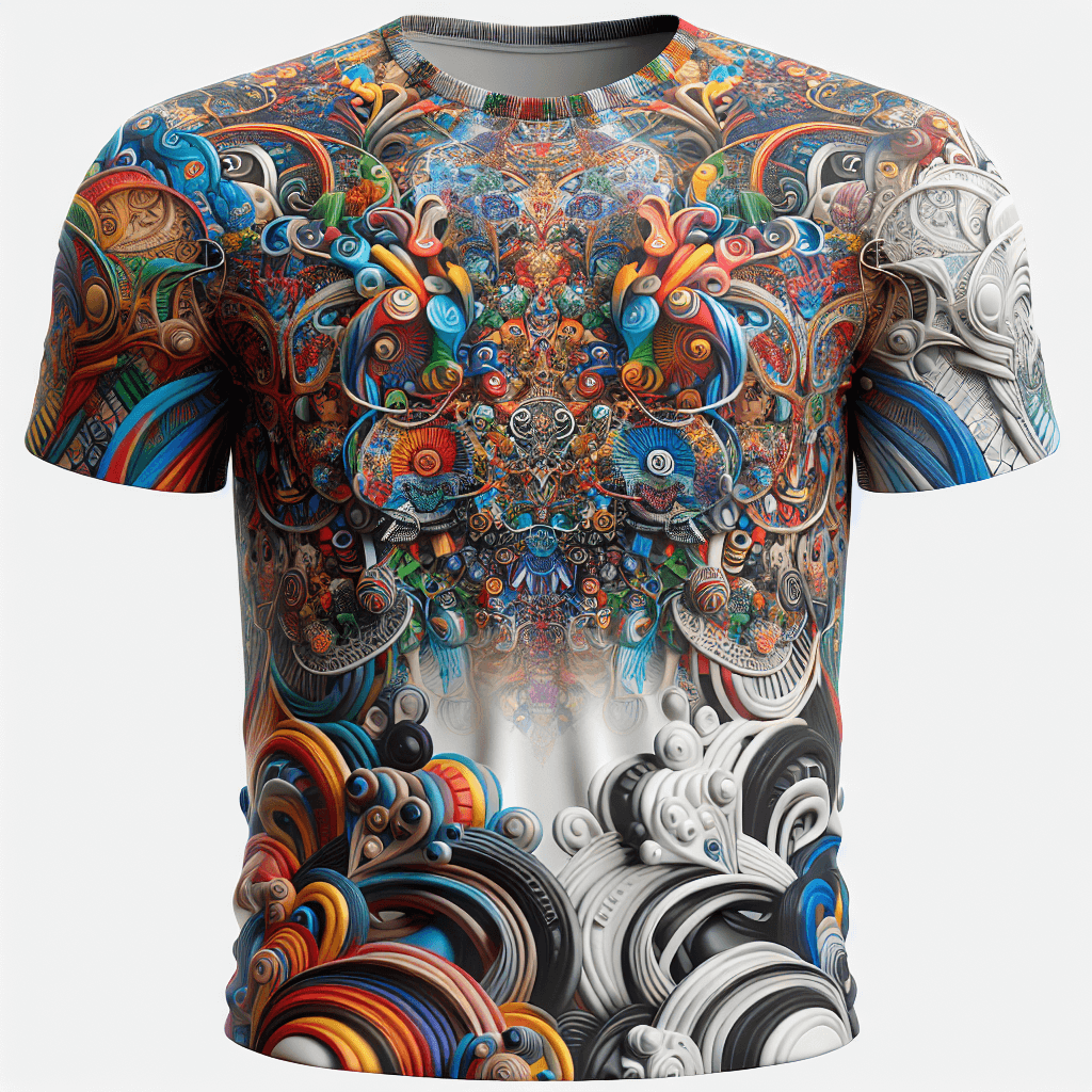 wholesale polyester t-shirt with full color printing China