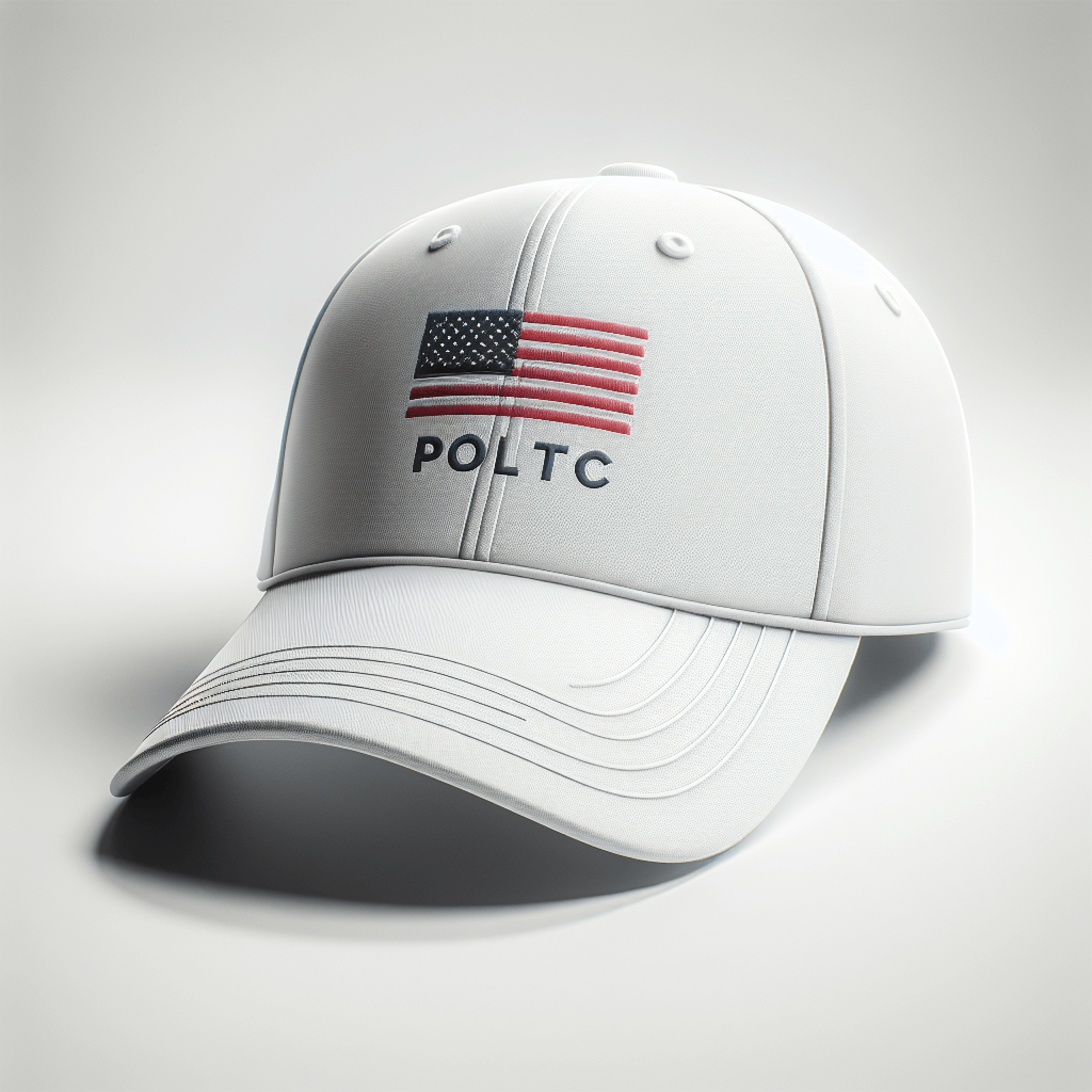 Custom baseball cap with embroidery logo for campaign event
